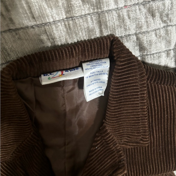 Brown Corduroy Blazer - Picture 3 of 3